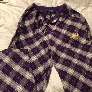 LSU pajama bottoms